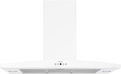 Hotte décorative murale Sauter SHR9902W – 90 cm – blanche.