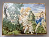 une image d'un tableau sur le mur d'une pièce