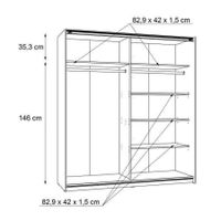 1 Armoire - Modèle : ULOS (photo 2)