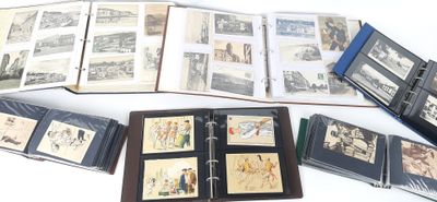 a lot of books that are open on a table