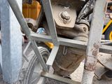 an image of a close up of a wheel on a construction site