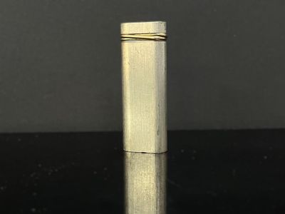 CARTIER Briquet modèle "Trinity" en acier brossé et métal do… - Photo 1