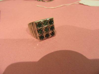 a ring that is sitting on top of a table