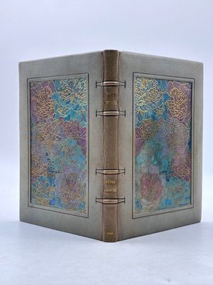 un livre sur lequel figure l'image d'une fleur