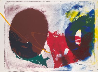 an image of a picture of a painting on a white surface