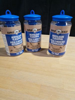lot de 5 pièges à mouches rechargeable, Neuf