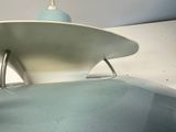 a light that is sitting on top of a table