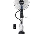 une image représentant un ventilateur avec une télécommande