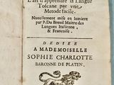 un livre ouvert avec l'image d'un lion dessus