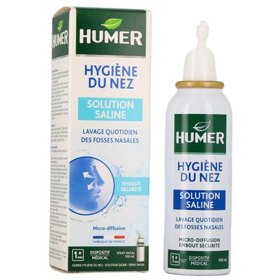Solution saline pour l'hygiène nasale, 50 ml
