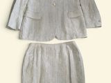 the two pieces of clothing are laid out on a white surface