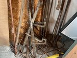 a lot of tools that are sitting on the floor