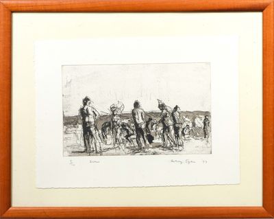 Anthony EYTON (né en 1923) Bathers - 1999 Eau-forte en noir …