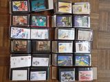 a lot of cards that are sitting on the floor