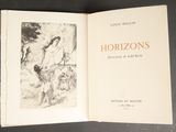 un livre ouvert sur lequel est dessiné un homme et une femme