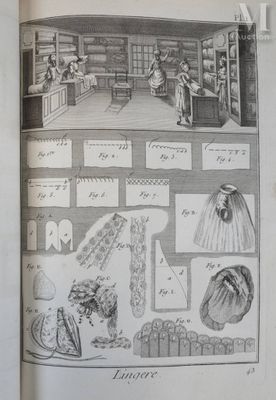une photo d'un livre contenant des images de personnes dans un magasin