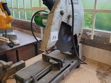 a picture of a workbench with a circular saw on top of it