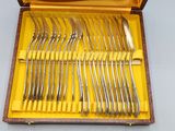 a box with a set of silverware in it