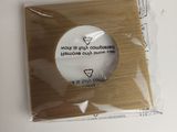 a small piece of wood that is wrapped in a plastic bag
