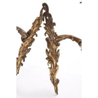 PAIRE DE PETITES APPLIQUES LOUIS XV en bronze doré à 1 bras … (photo 2)