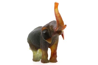 DAUM Elephant - vert/ambre Haut. - Photo 1