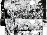 a page from a comic book with a bunch of characters in it
