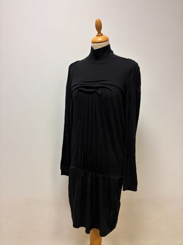 VANESSA BRUNO : robe en jersey taille 42. Joint chemisier noir An...