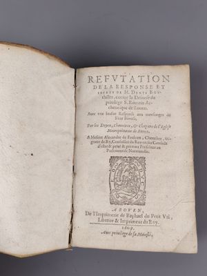 an open book with a picture of a man on it