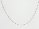 a white necklace with a chain on a mannequin mannequin mannequin mannequin mann
