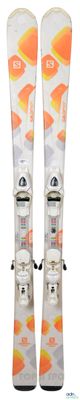 Paire de skis d'occasion Salomon - Sun - Taille : 143cm - Ét…