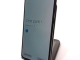 the back view of a smartphone with a display on it