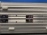 an image of a piece of luggage sitting on top of a table