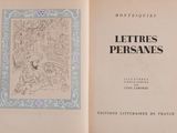 an open book with a drawing of a woman in a garden