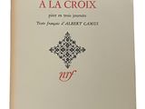 La dévotion à la croix, le visage d'un saint