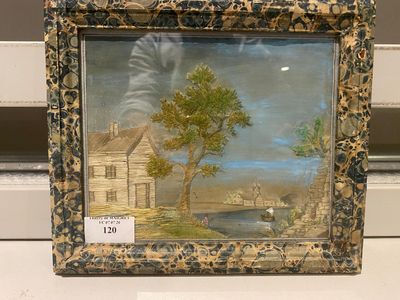 a picture of a picture of a painting in a picture frame