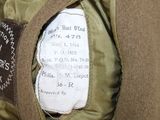 a close up of a jacket with a label on it