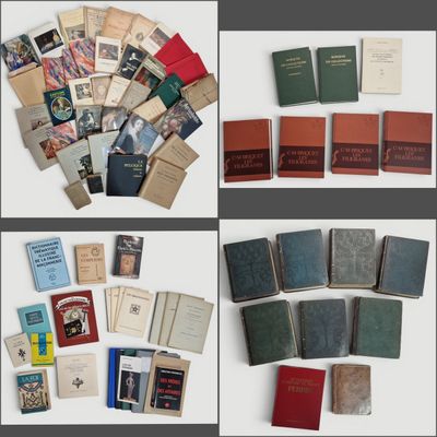 de nombreux types de livres exposés sur la table