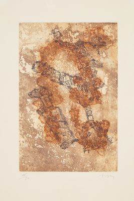 une image d'une œuvre d'art qui se trouve sur un mur
