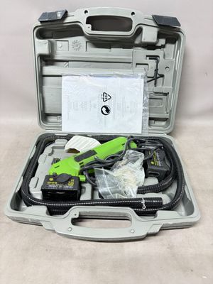 an open tool case with tools in it sitting on a table