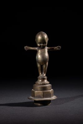 BECASSINE Signé H.PAYEN Mascotte automobile en bronze - circ…