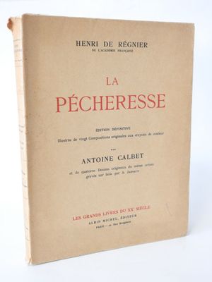 the front cover of the book la pecheresse by antoine callet