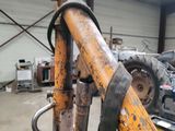 an image of a forklift in a garage