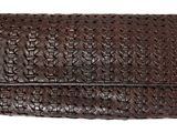 an image of a brown leather wallet on a white background