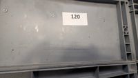 Important lot de bacs gerbables en plastique gris (ou bas de… (photo 2)