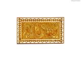 l'image d'une plaque d'or ornée d'un motif