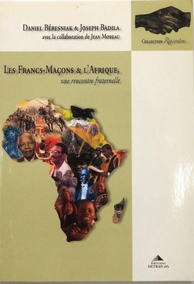 la couverture d'un livre sur laquelle figure une carte de l'Afrique