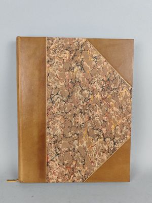 an image of a book with a cork cover on a table