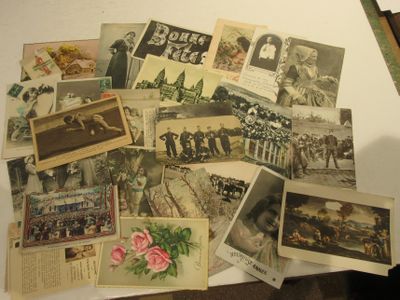 Lot DE Cartes Postales Fanaisie ET Divers Dont Type CA…