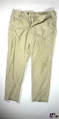ERMENEGILDO ZEGNA - Pantalon/bermuda beige pour homme en cot…