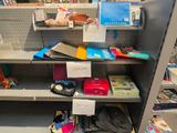 a lot of items on the shelves in the store